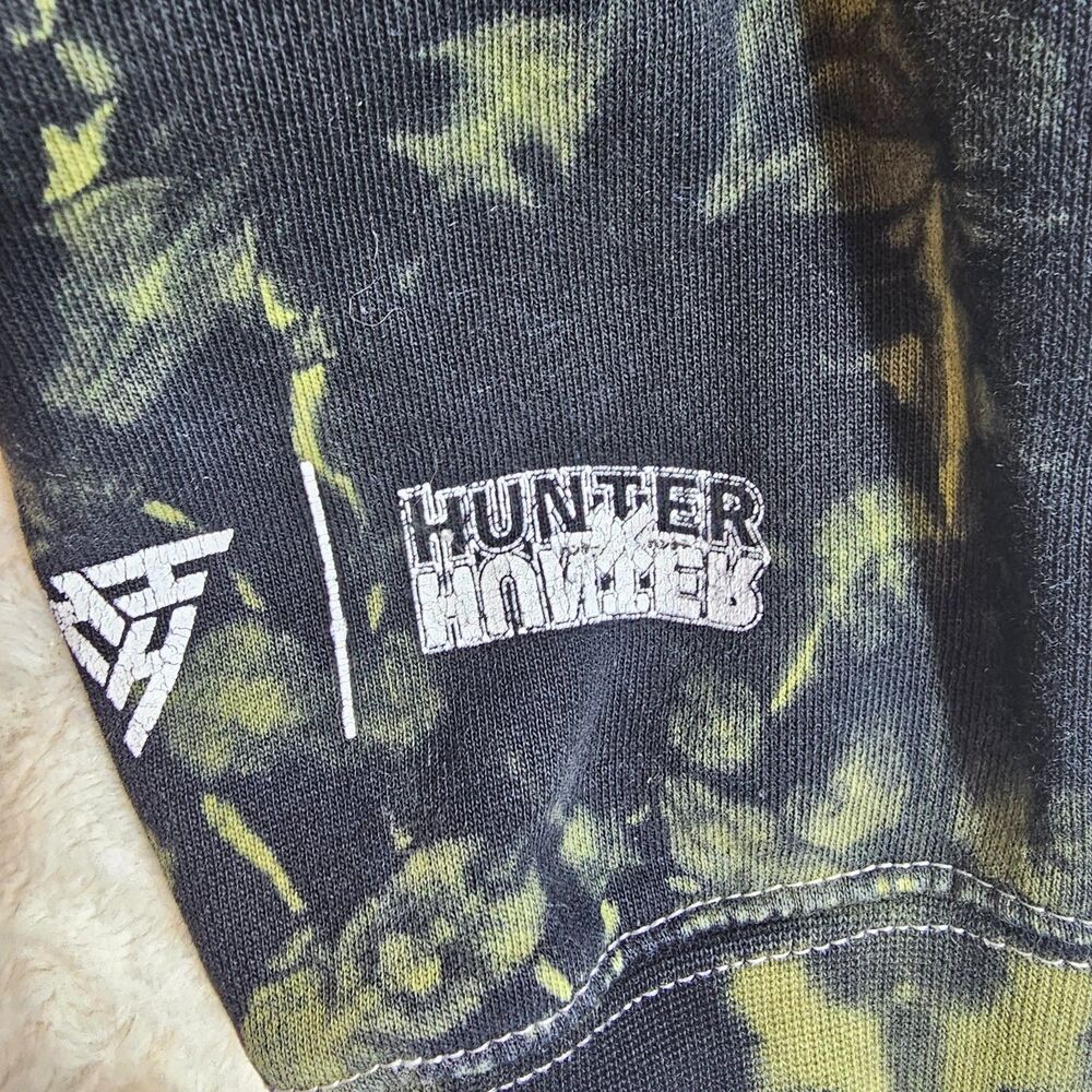 Hunter x Hunter Gon Eyes Tie Dye Hoodie Small Anime Streetwear Independent - Picture 4 of 13